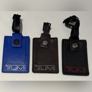 TUMI Pre-Owned Luggage Tags - Lot of 3